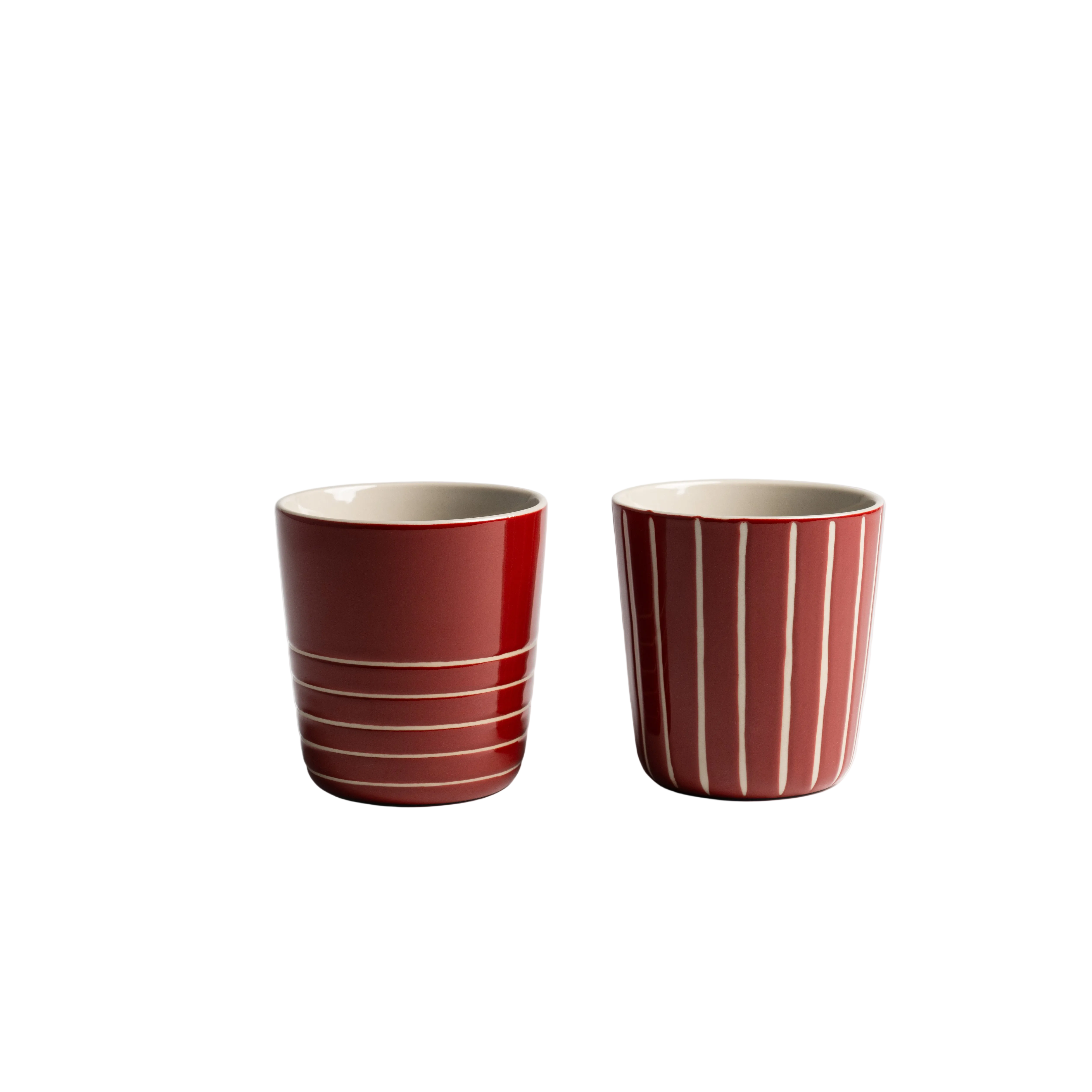 Vervain Beaker - Earth Red - Large (Set of 2)