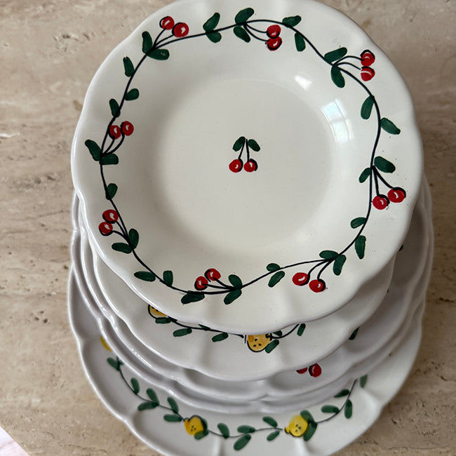 Frutta Strawberry Plate - 16cm
