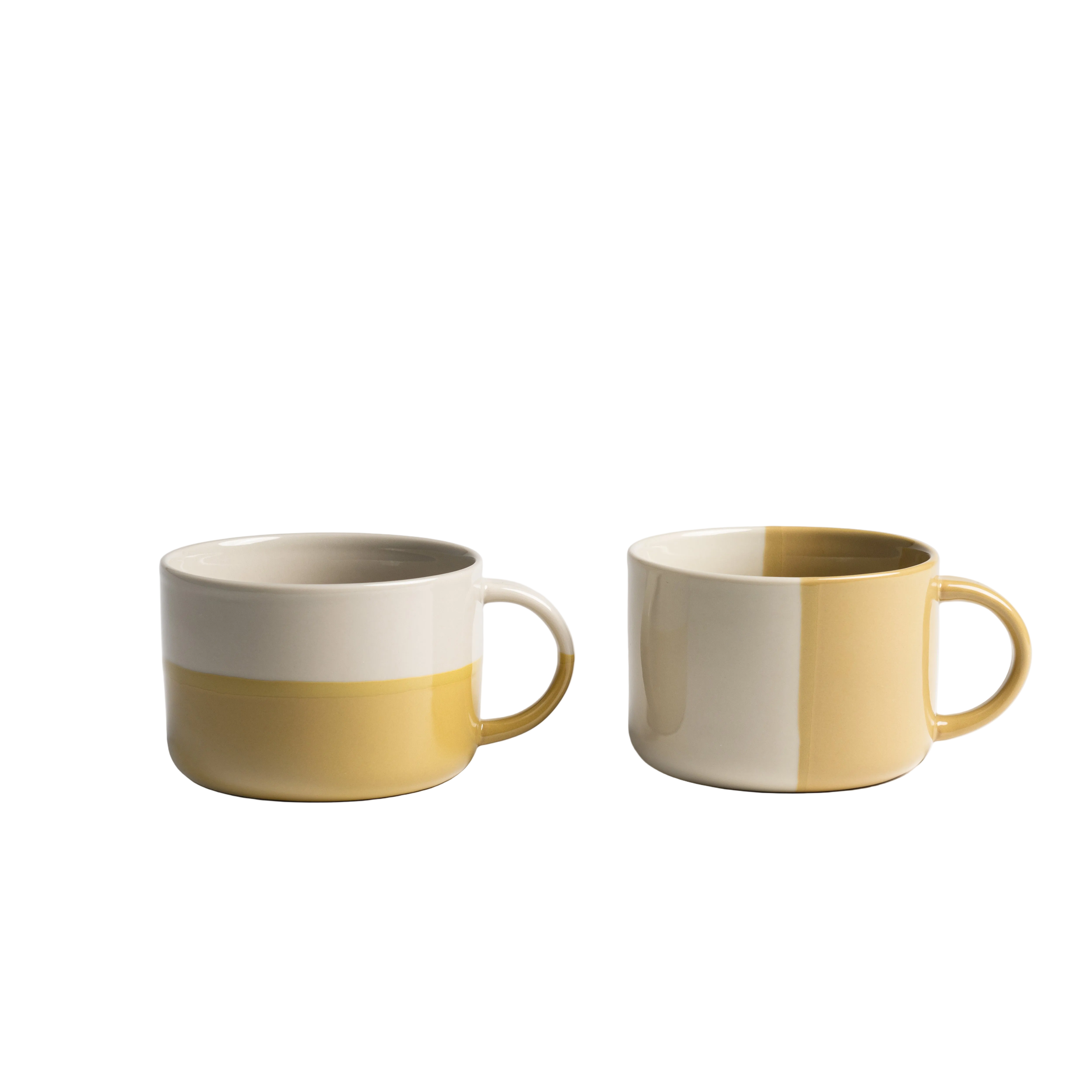 Rue Mug - Mustard Yellow - Large (Set of 2)