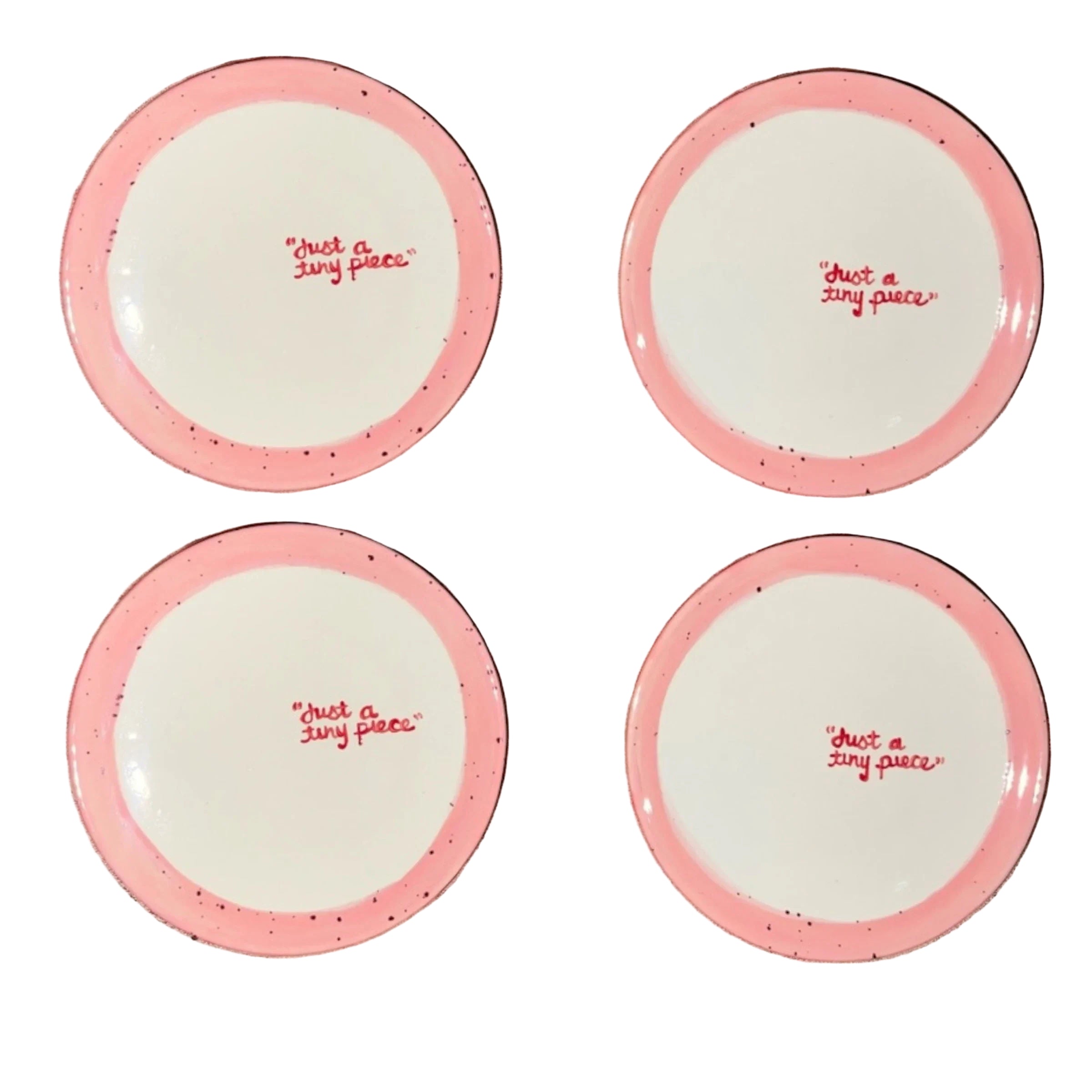 The Tiny Collection Dessert Plates | Set of Four