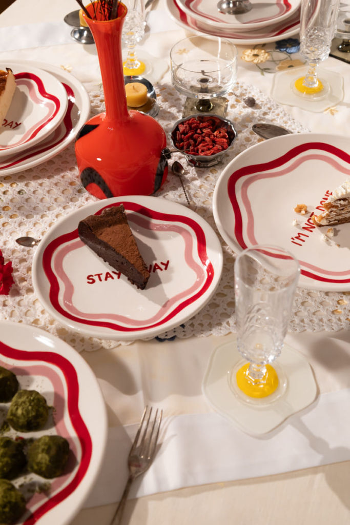 Talk of the Table Dessert Plates - Set of 4
