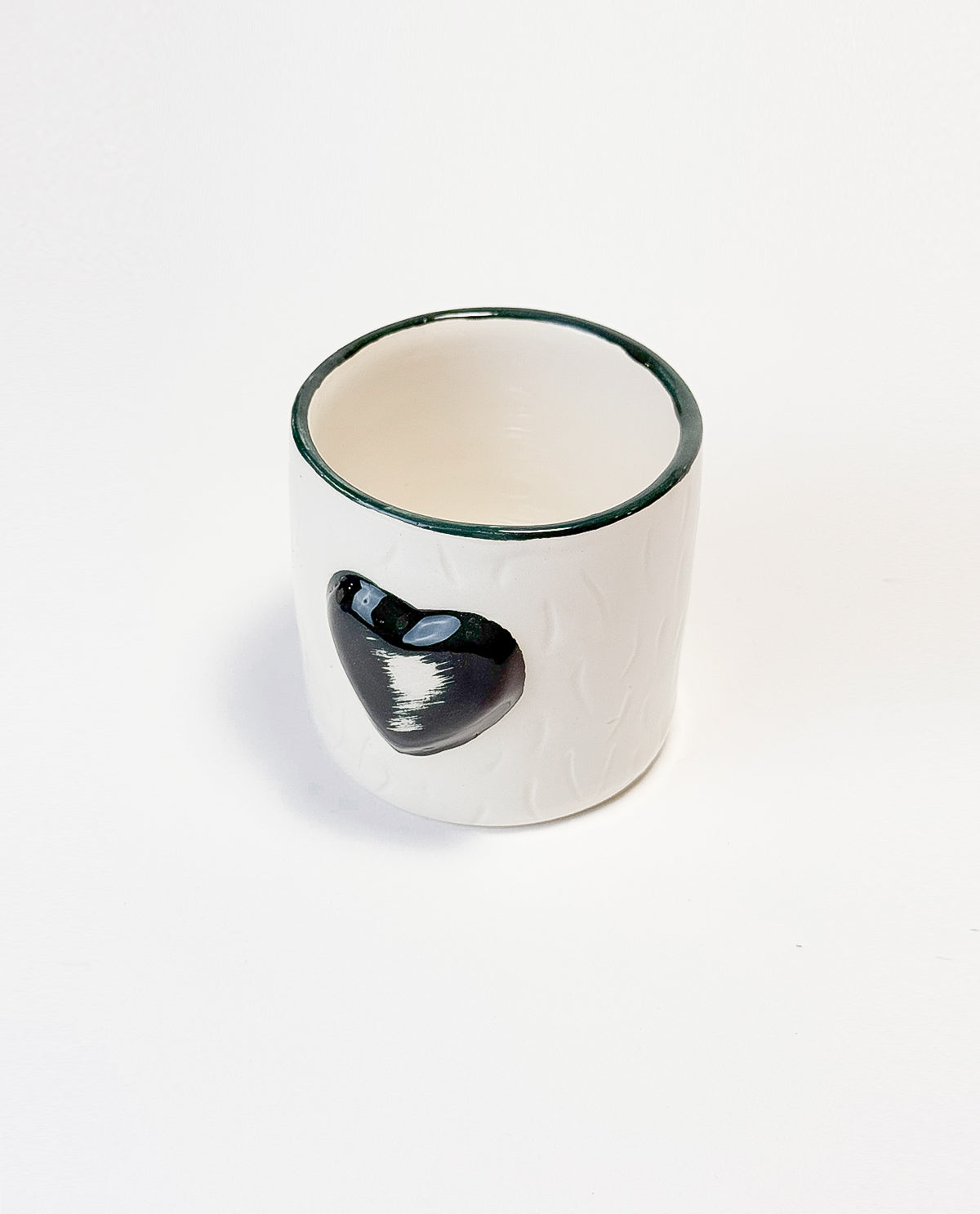 Handcrafted Heart Ceramic Mug