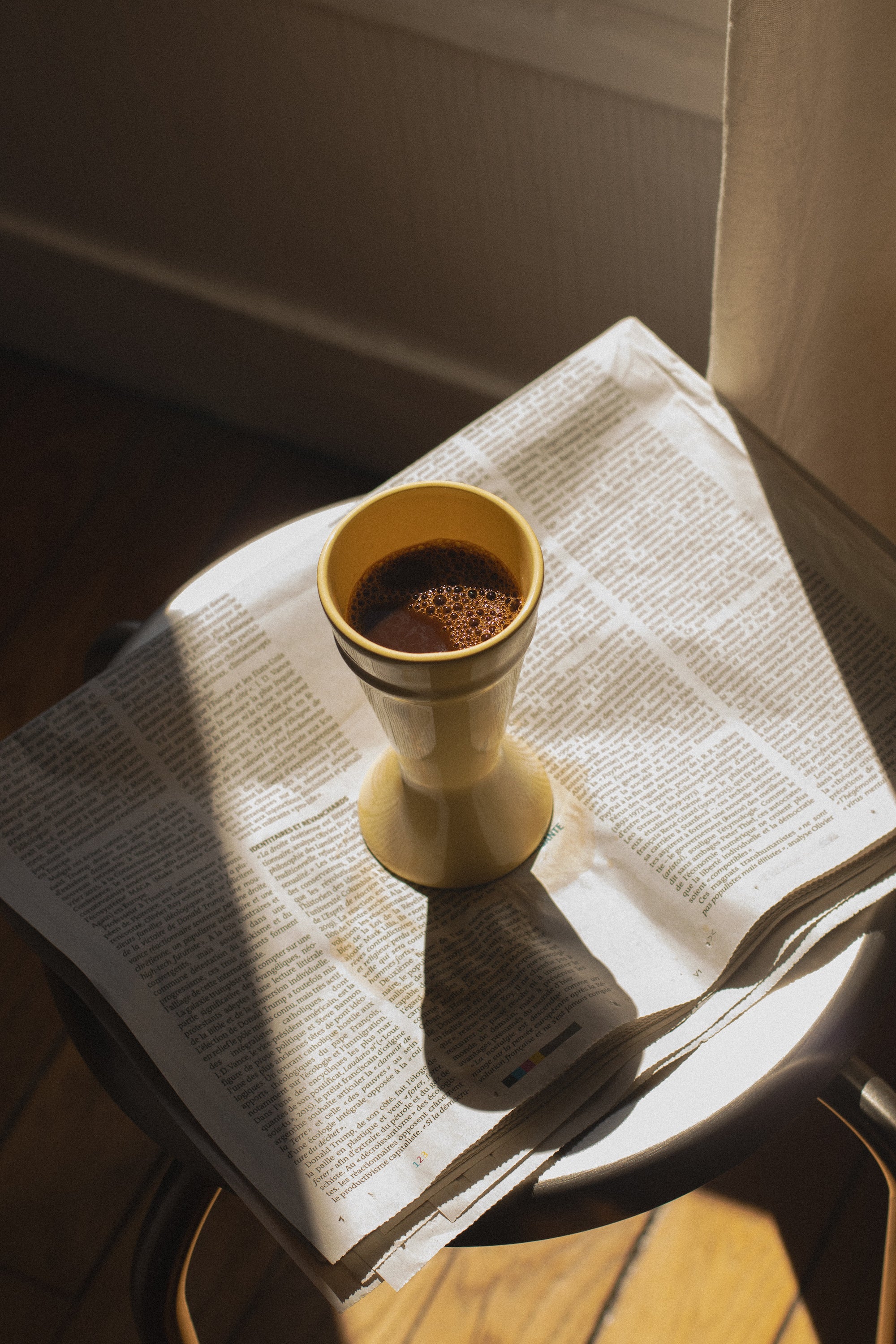Nouveau Mazagran Coffee Cup - Citron