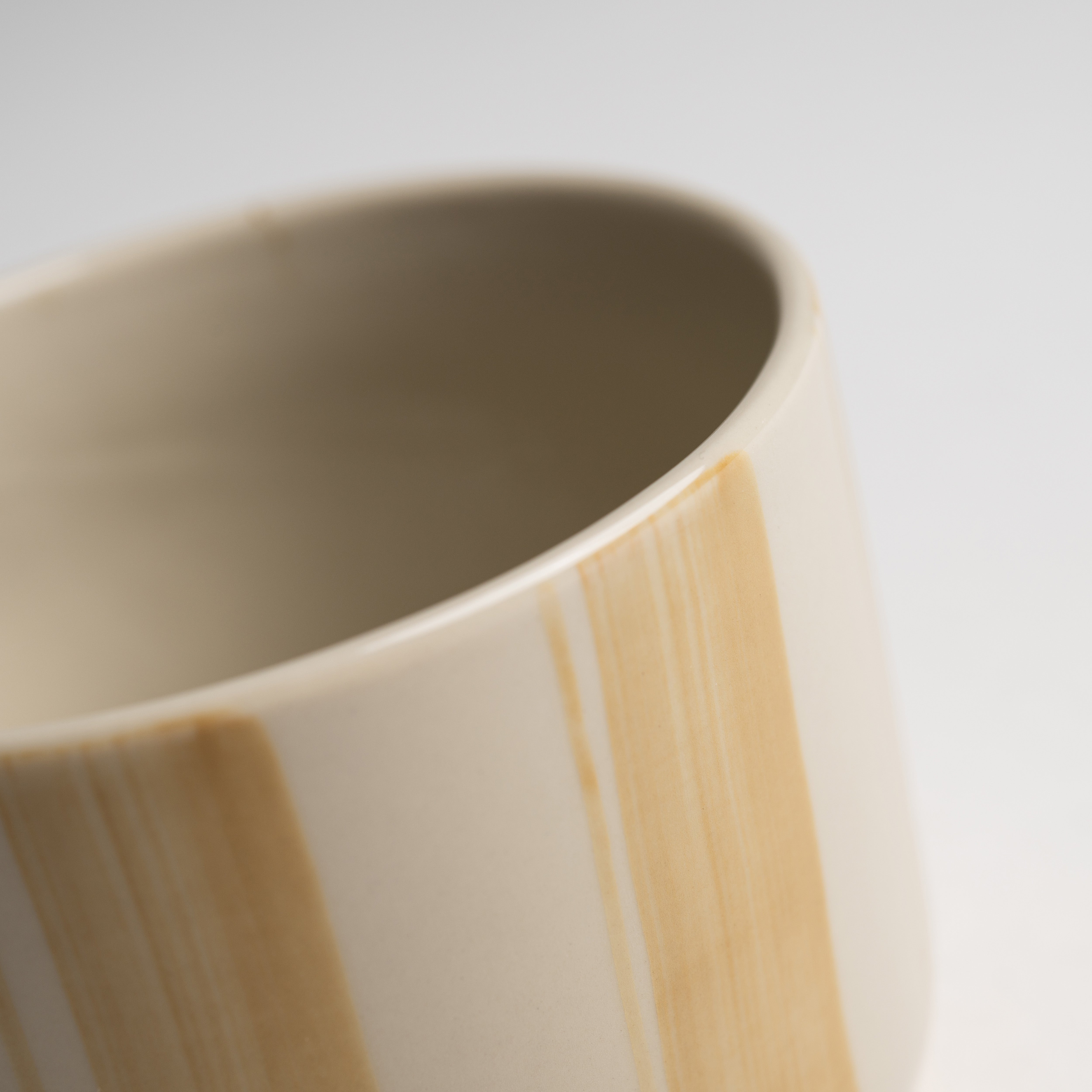 Cornflower Mug - Brushed Mustard Yellow - Large (Set of 2)