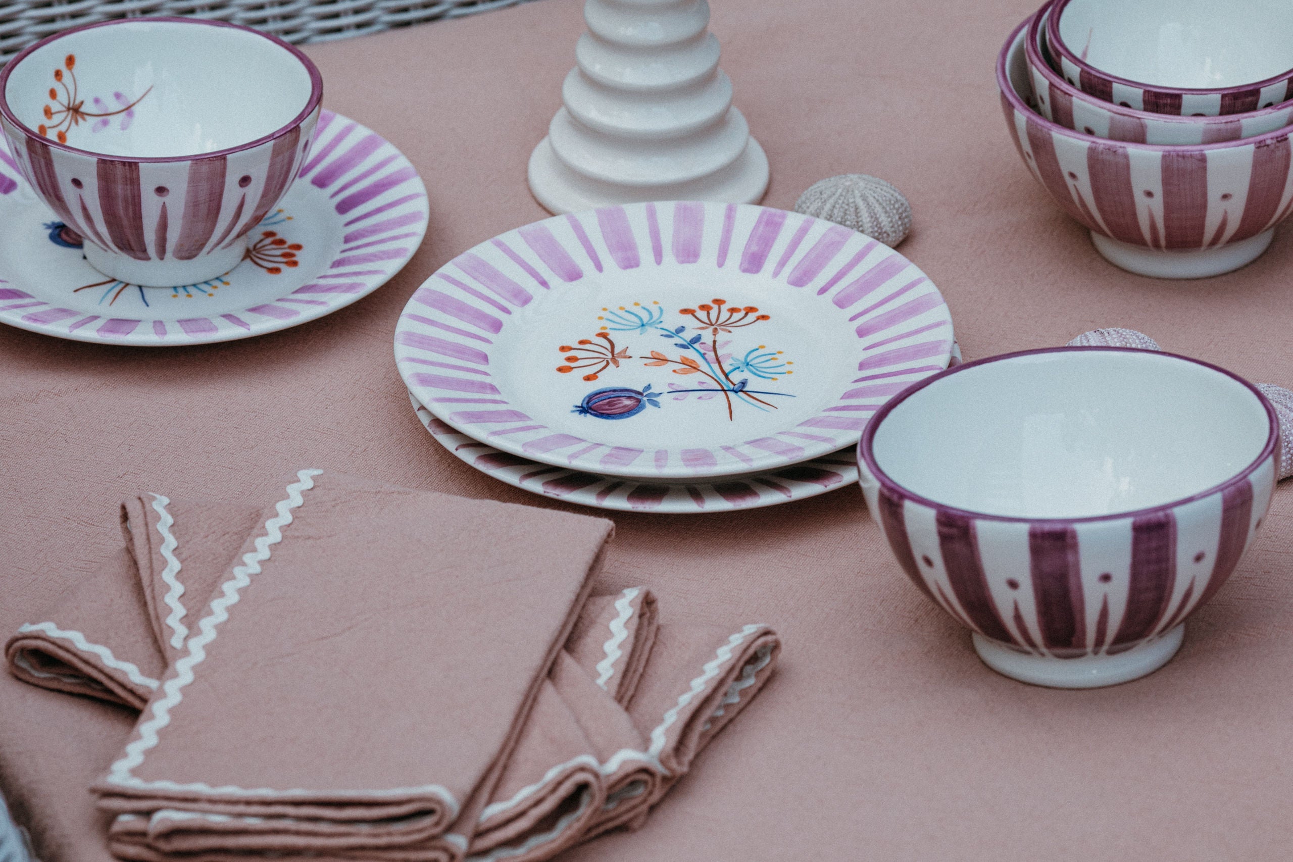 Lilac Dessert  Plate – The Portuguese Chitas