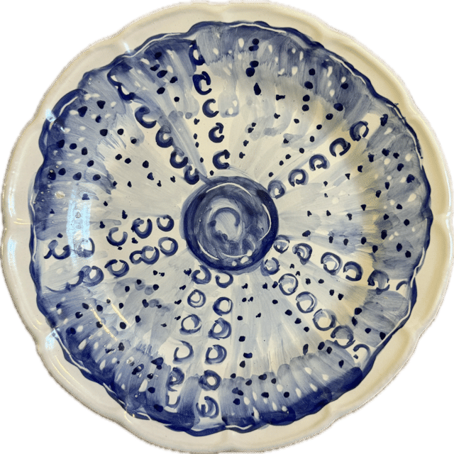 Mare Plate 20 cm Blue Sea Urchin