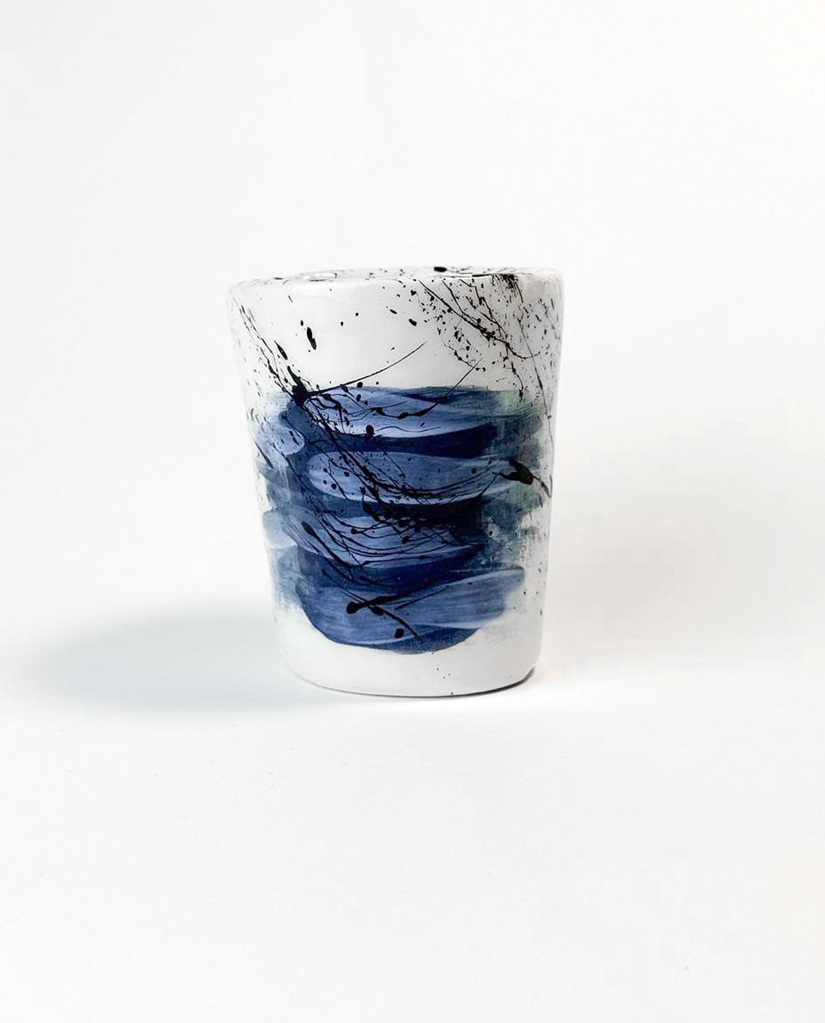 I AM GREEK - Handcrafted Ceramic Mugs "AEGEAN" SET OF 2