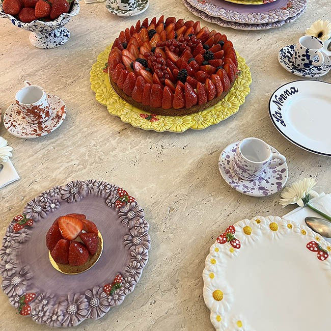 Nonna White Plate 22cm