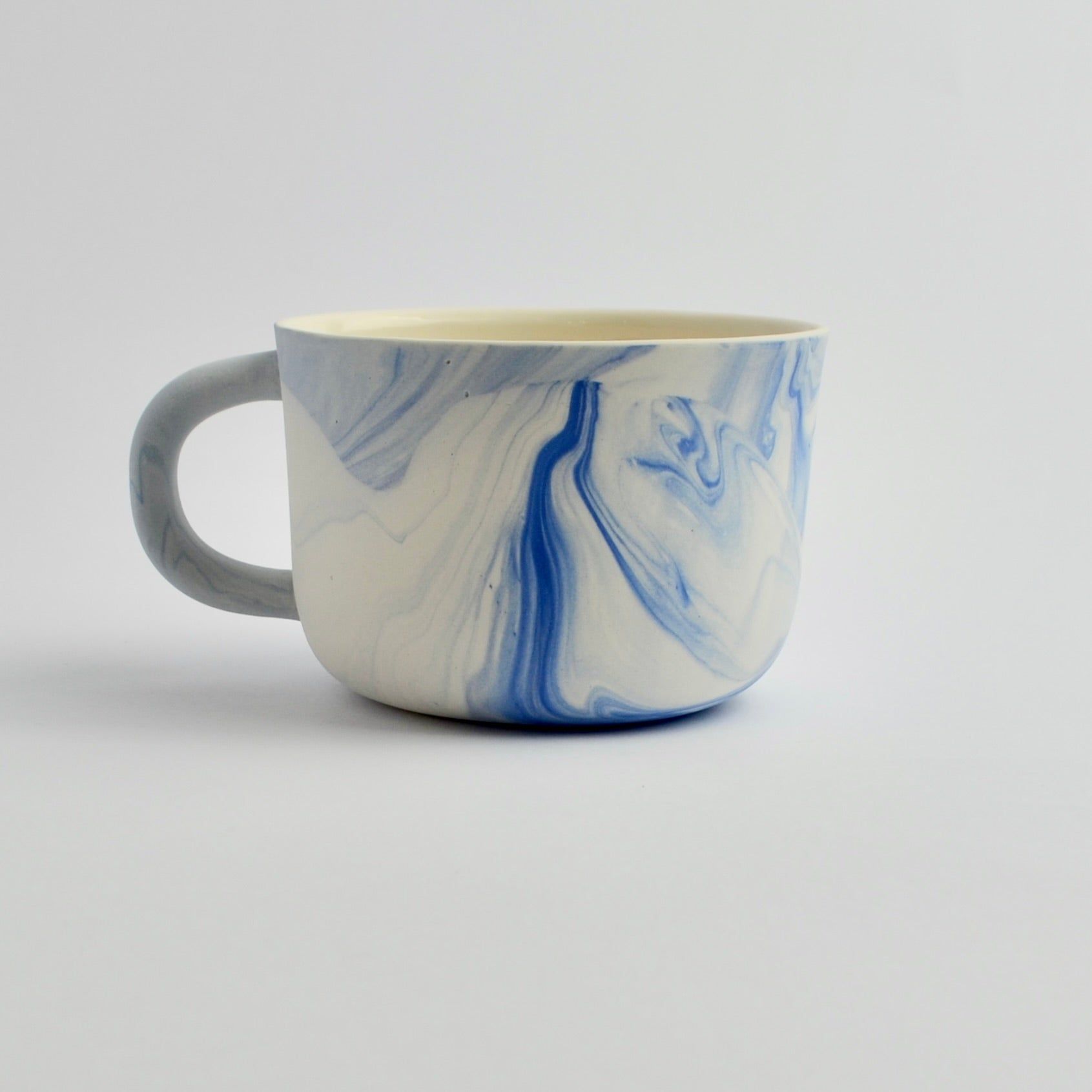 Coffee Cup Deep Blue Marble