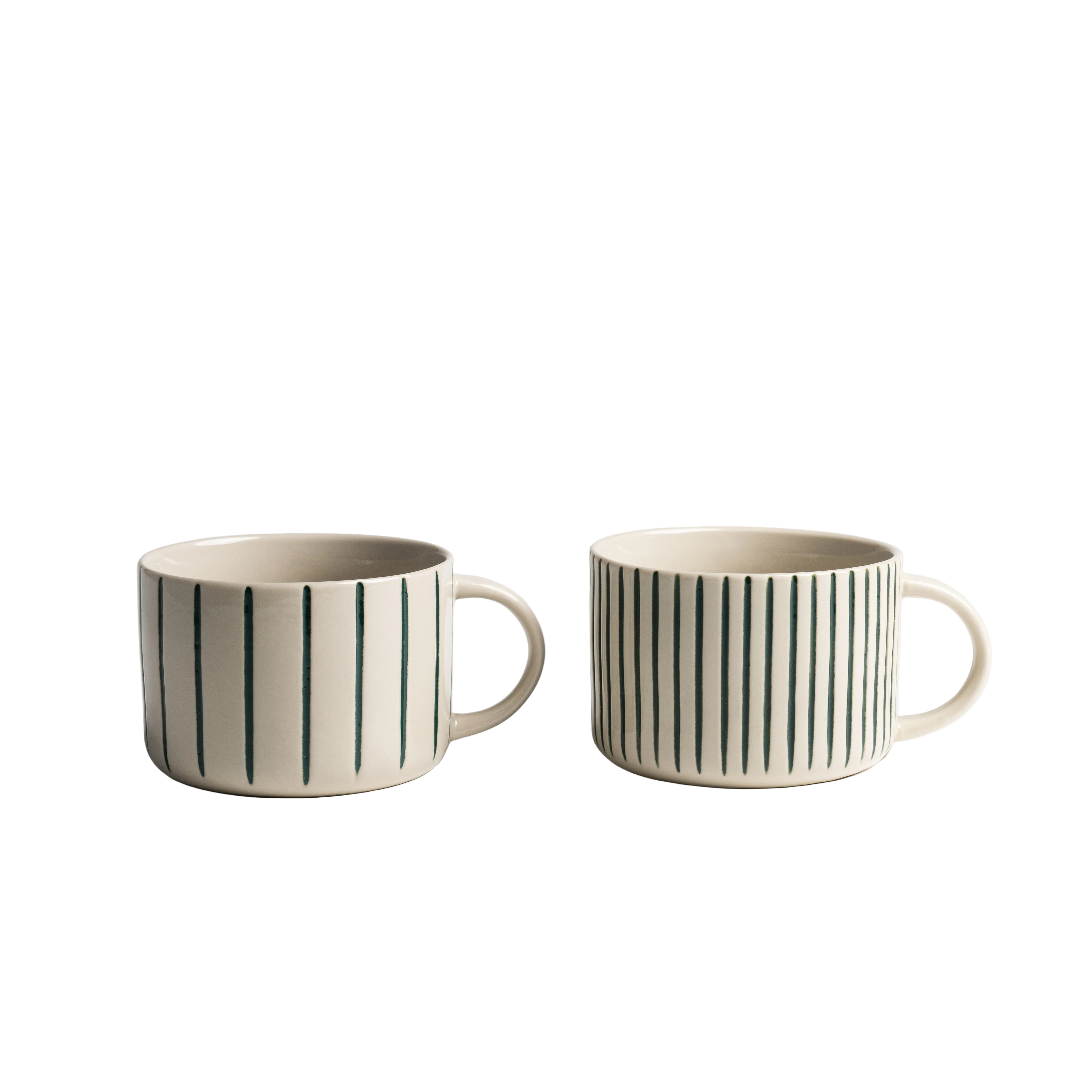 Yarrow Mug - Brushed Sea Green - Large (Set of 2)