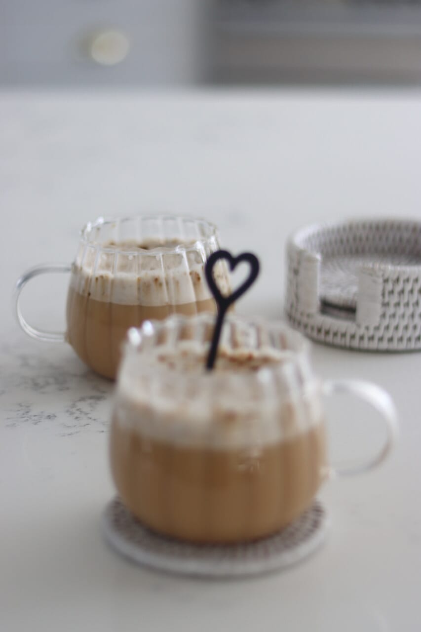 Glass Mug Set - Set of 2 - Rippled