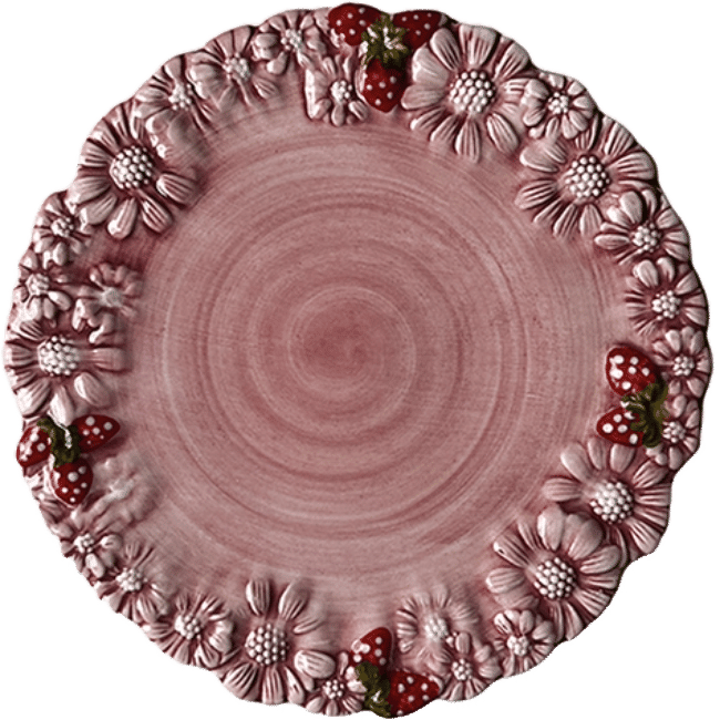 Nonna Pink Plate 22cm