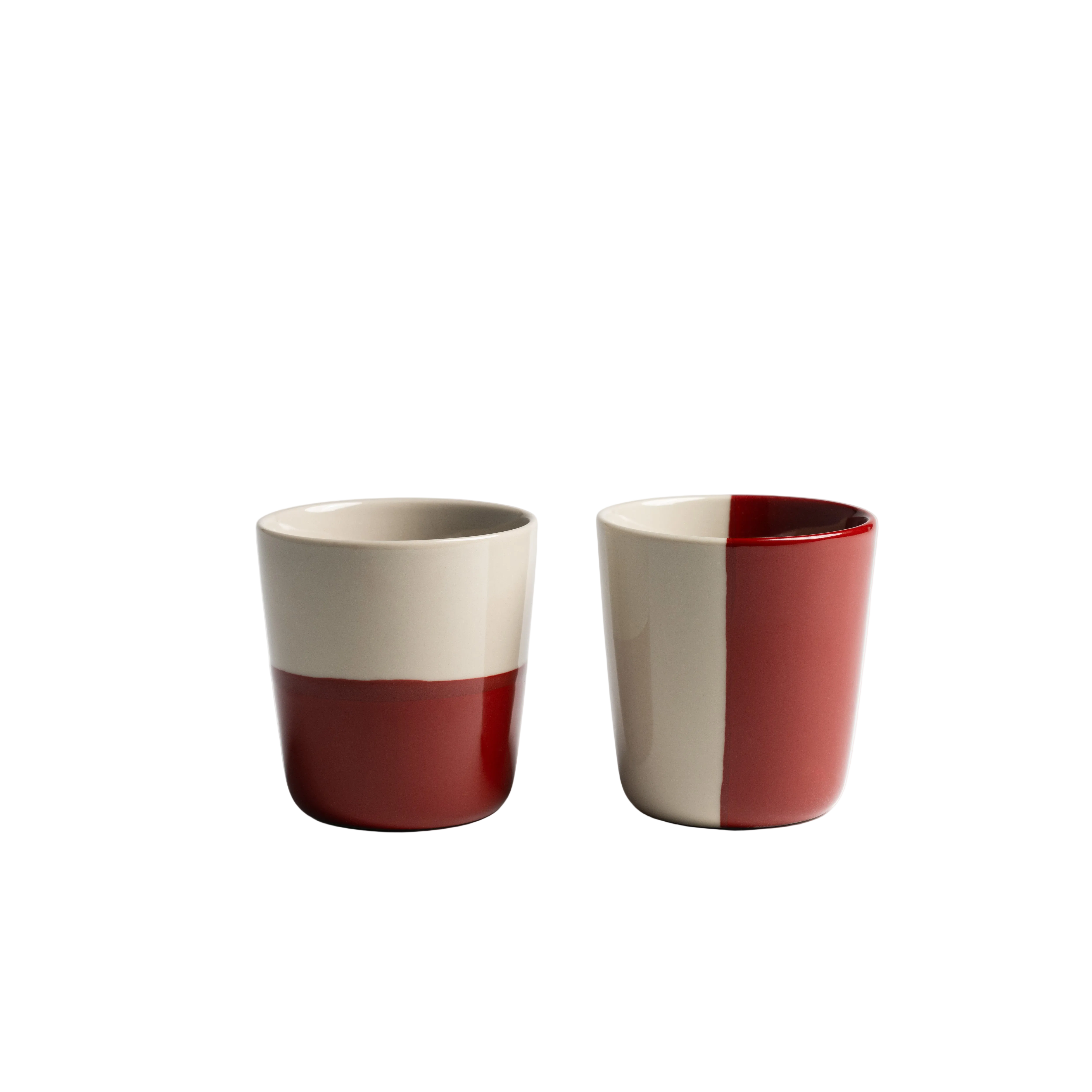 Rue Beaker - Earth Red - Large (Set of 2)