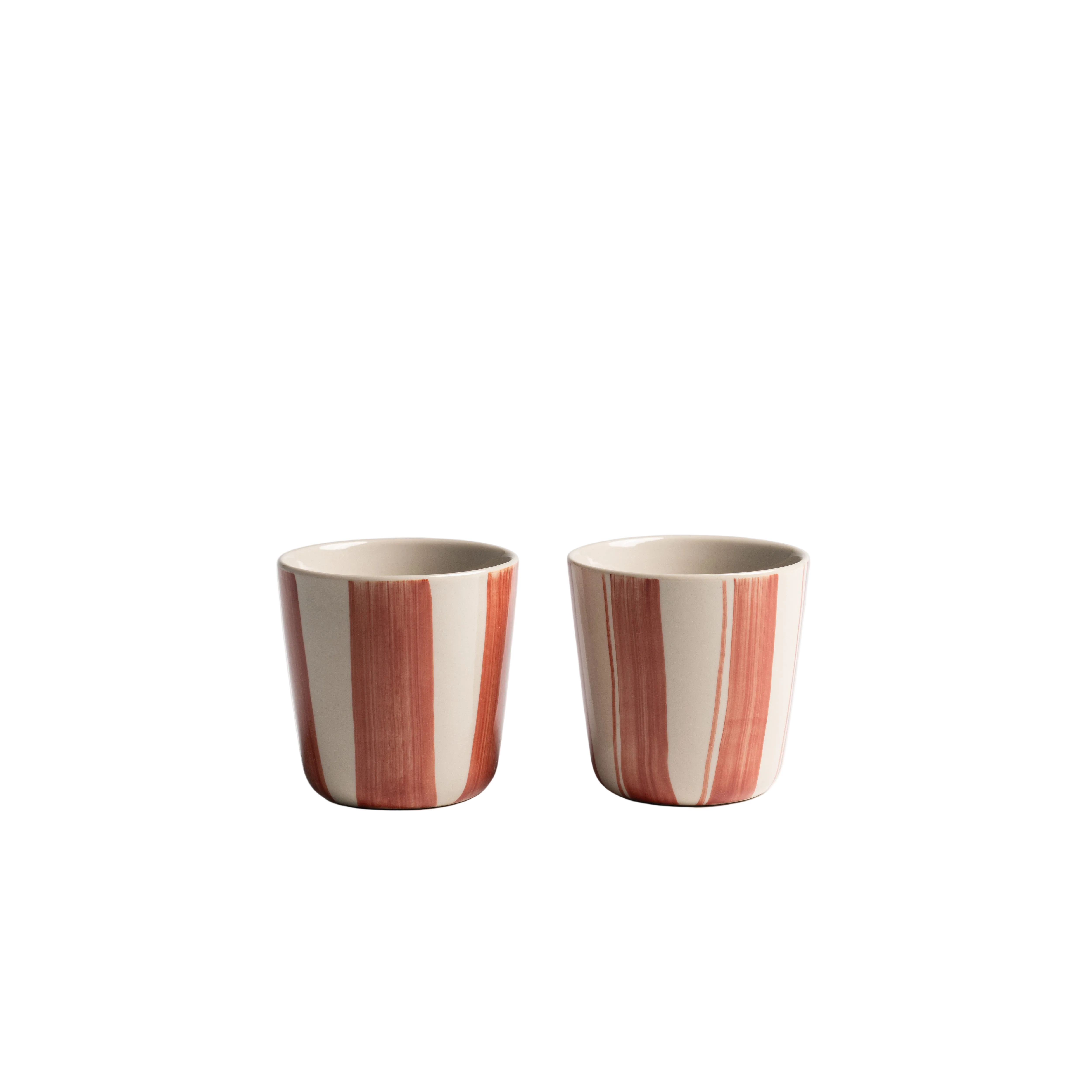 Cornflower Beaker - Brushed Berry Red - Small (Set of 2)