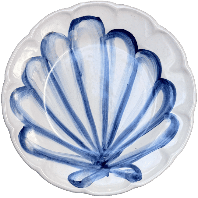 Mare Plate 20 cm Blue Shell