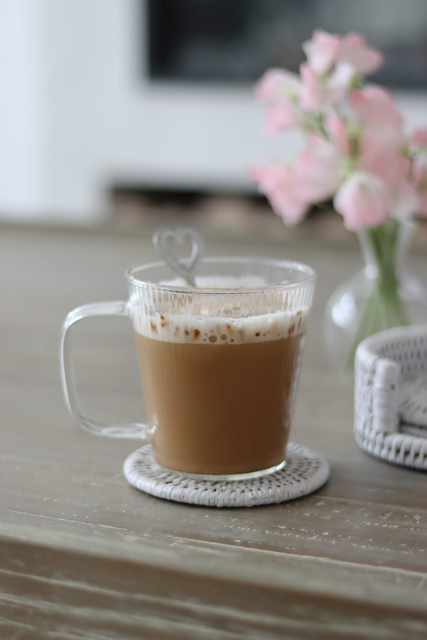Fluted Glass Mug