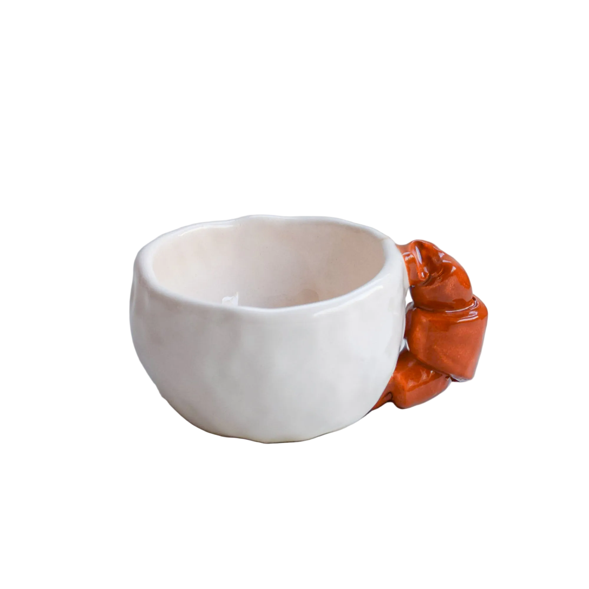 Handmade Ceramic Croissant Mug